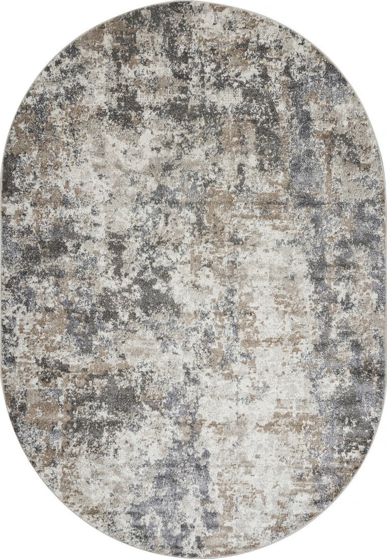 Ковер для жилой комнаты Merinos Tornado F149-OVAL-BEIGE (2.5x3.5)