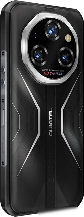 Телефон Oukitel WP55 12GB/256GB (черный/серебристый)