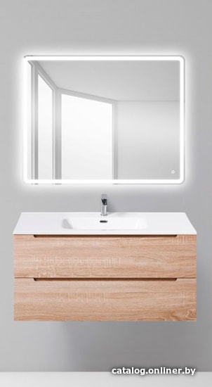 BelBagno Тумба под умывальник Etna-1000-2C-SO-WO-P (rovere bianco)