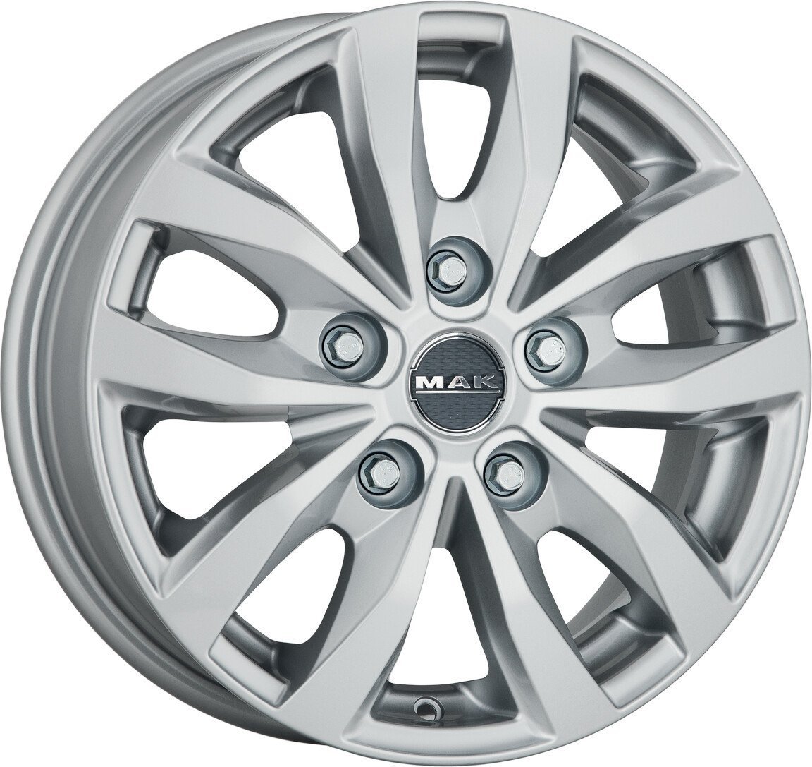 Литые диски MAK Load 5 17x7" 5x118мм DIA 71.1мм ET 68мм Silver