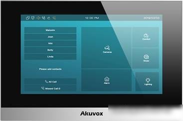 Монитор Akuvox C315W (черный)