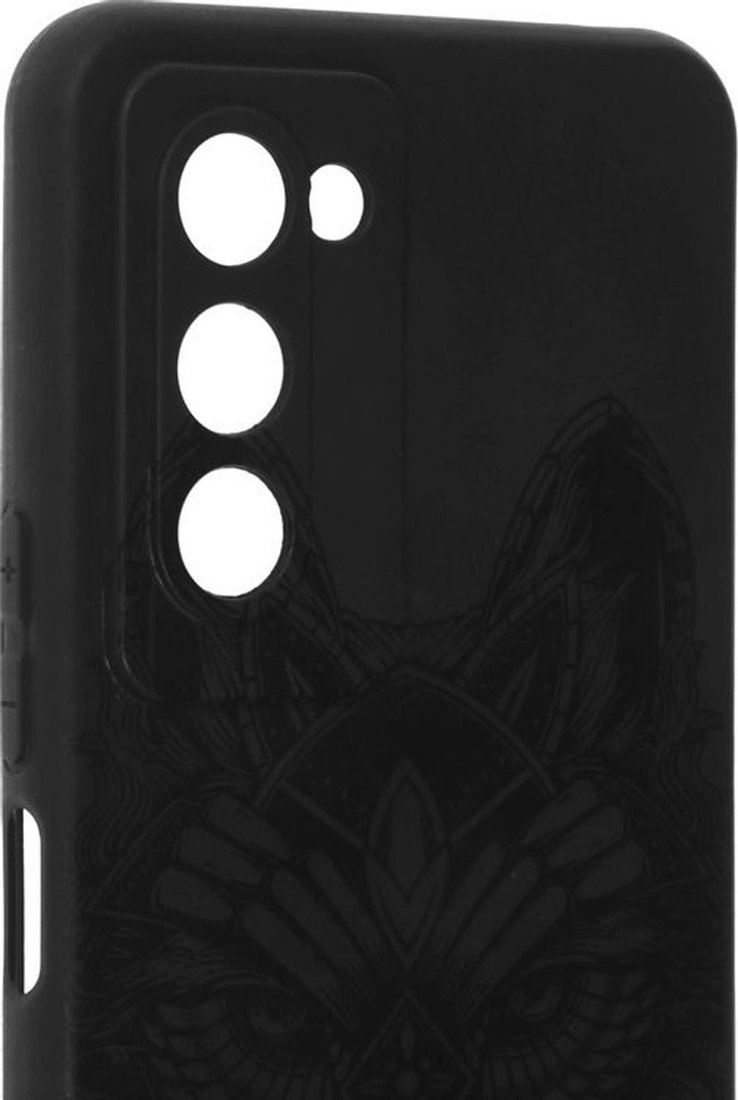 Чехол для телефона BoraSCO ArtWorks для Tecno Camon 18 Premier 51141 (черный/рисунок)