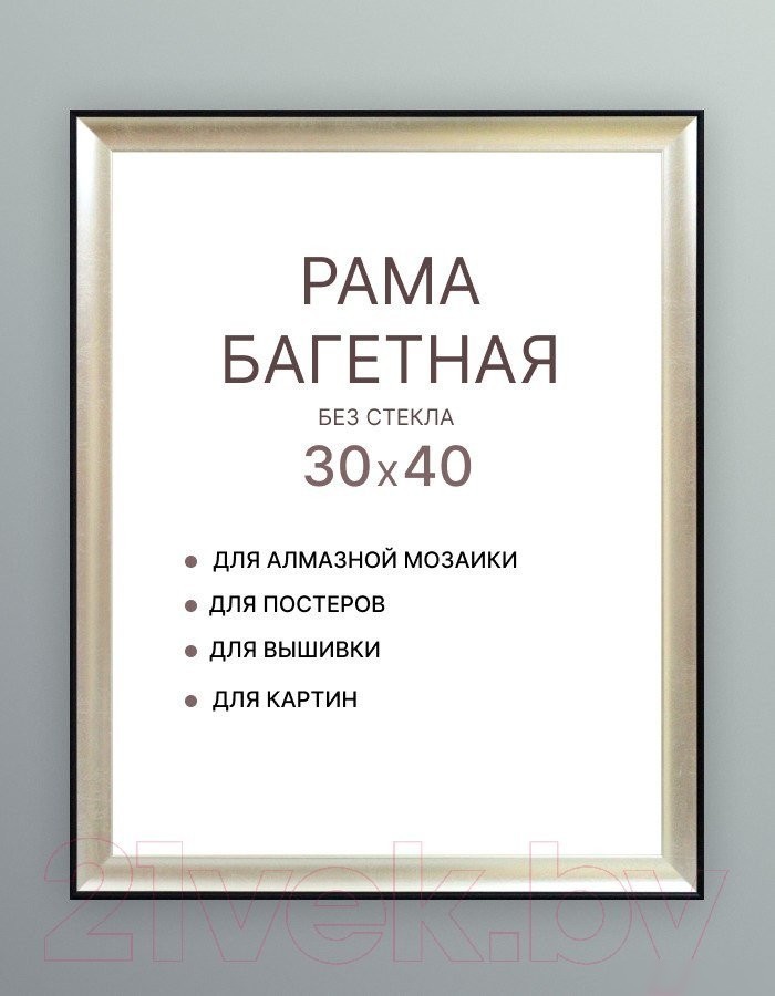 Фоторамка Декарт 30x40 8Л3078 (бежевый)