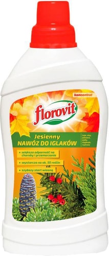 Удобрение Florovit Осеннее удобрение для хвойных растений (1 кг)