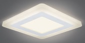 Точечный светильник Gauss Backlight 6+3W LED 3000K BL122