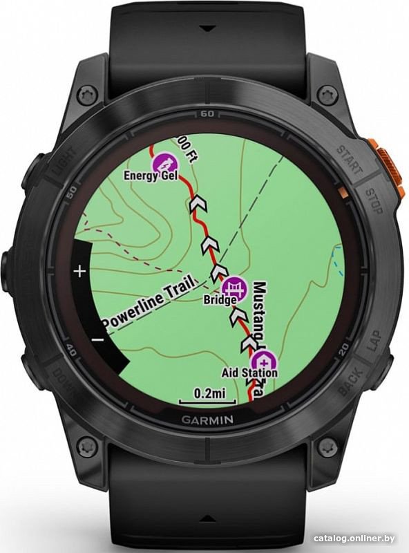 Умные часы Garmin Fenix 7 Pro Solar (сланцево-серый/черный)