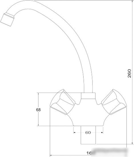 Смеситель РМС PL4-271F