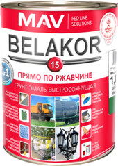 Грунт-эмаль MAV Belakor-15 Ral 6029 1 л (майская зелень матовая)