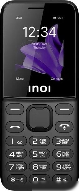 Кнопочный телефон Inoi 140 Classic Lite 4G (черный)