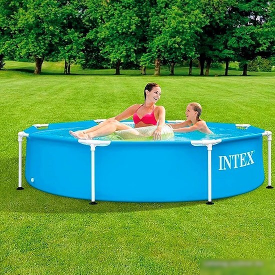 Каркасный бассейн Intex Metal Frame 28205 (244x51)