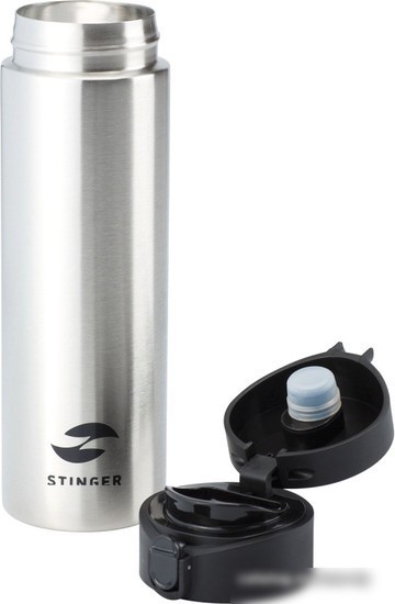 Термокружка Stinger HD-500-35 0.5л (серебристый)