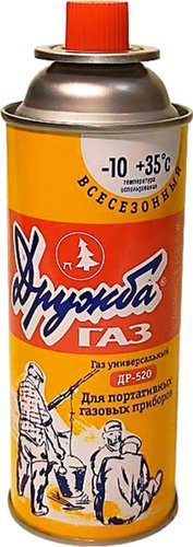 Газовый баллон Дружба ДР-520 (1 шт)