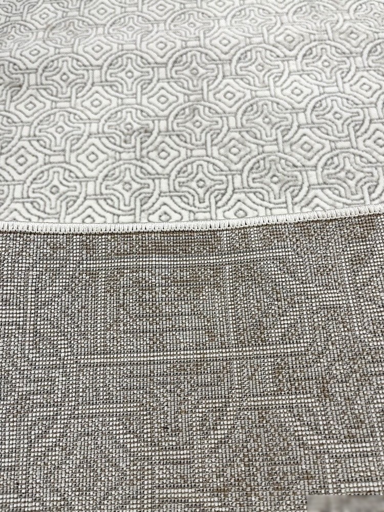 Ковер для жилой комнаты Safyun Calibri BT343-CREAM-BROWN (1x2)