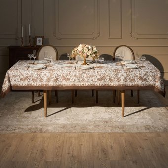 Скатерть Lefard Rich Garden 850-754-22 (белый)