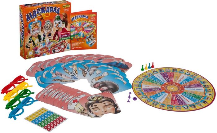 Настольная игра Фортуна Маскарад Ф85511