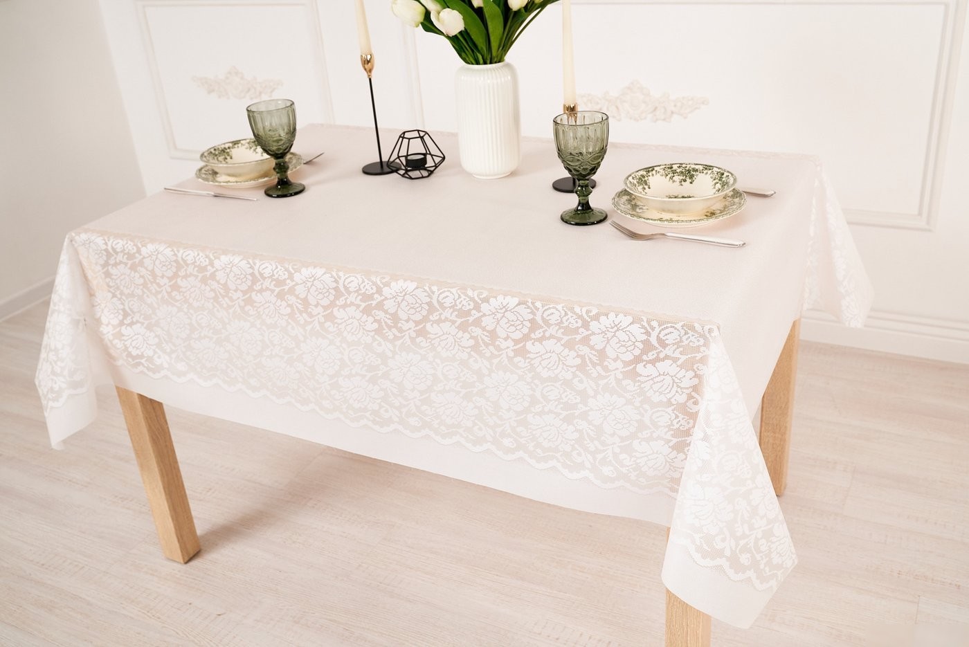 Скатерть Stolima Pina Lace 7004 Шарм (180x140)