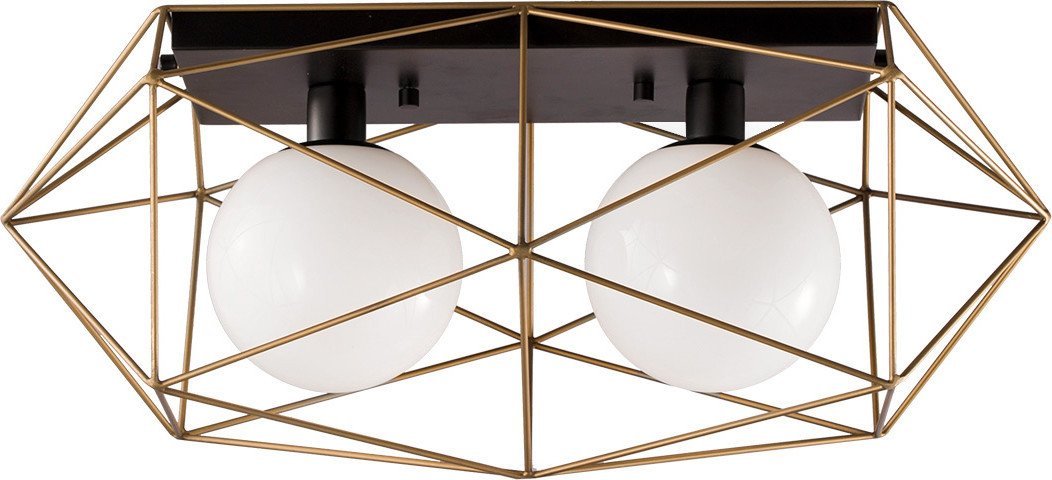 Люстра средней высоты DeLight Collection MX8525-2A (gold/black)