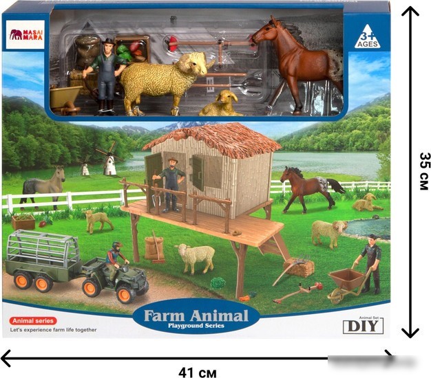 Игровой набор Masai Mara На ферме ММ205-047