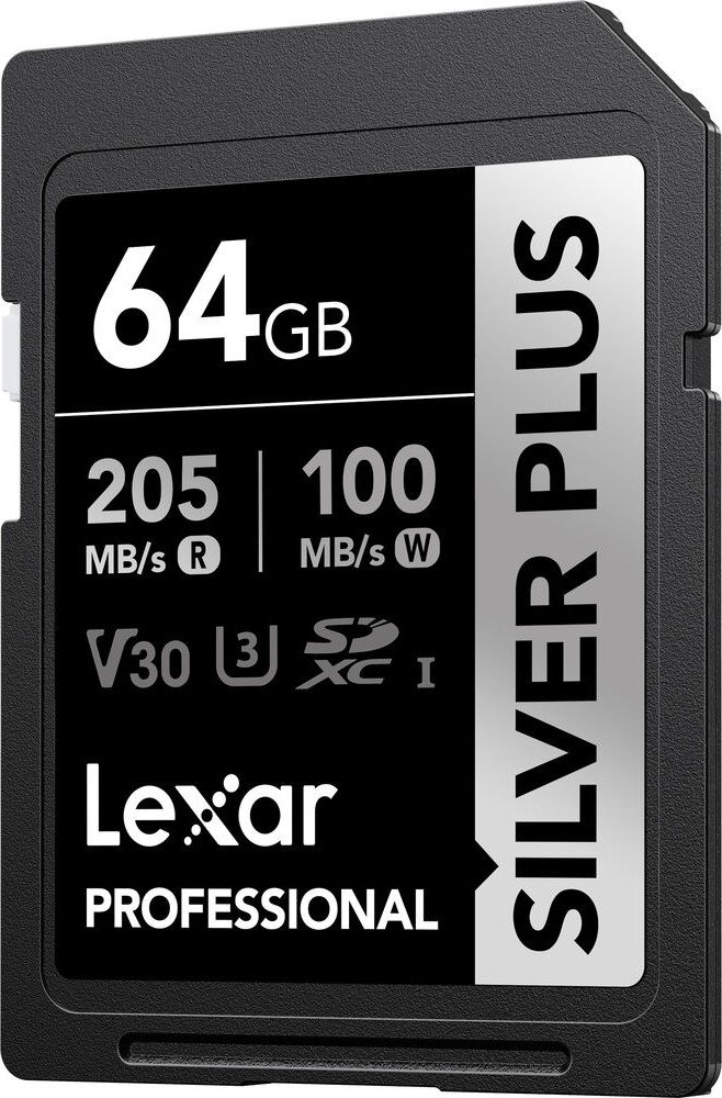 Карта памяти Lexar Professional SILVER PLUS SDXC LSDSIPL064G-BNNNG 64GB