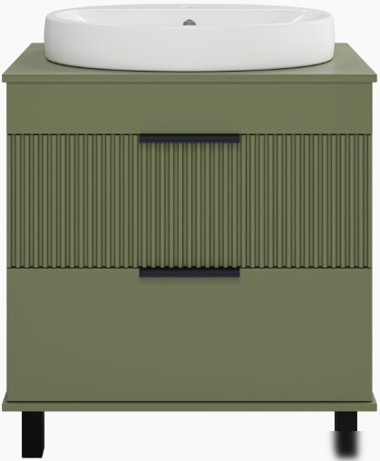Brevita Тумба под умывальник Enfida 70 ENF-06070-0842Я (зеленый матовый)