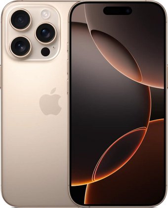 Телефон Apple iPhone 16 Pro 256GB (пустынный титан)