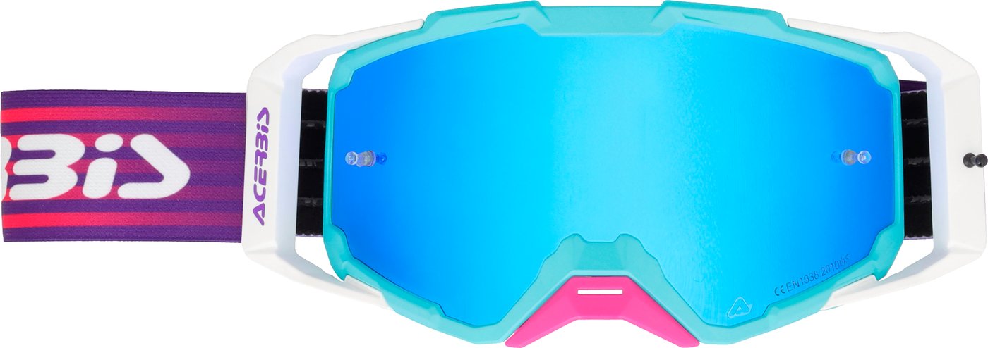 Мотошлем Acerbis Vitrion Mirror 0027520.487 (голубой/белый)
