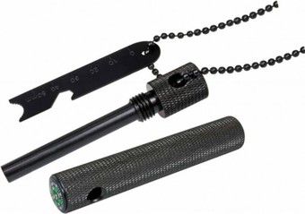 Огниво Boker Solingen Fire Starter с компасом и линейкой 09BO778