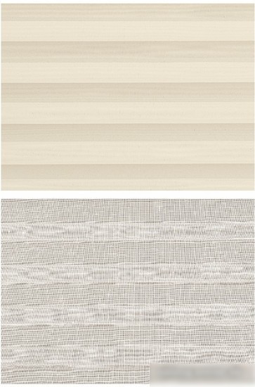 Плиссе Delfa Basic Uni СПШ-3100/3504 Basic Transparent (73x160, кремовый/белый)