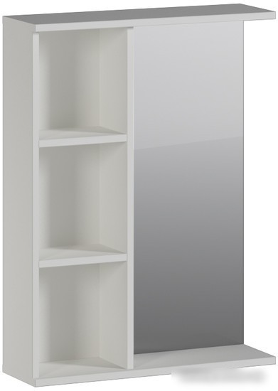 Genesis Мебель Шкаф с зеркалом 60x18x83 (белый)