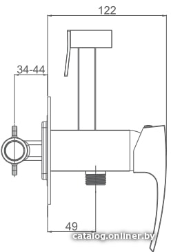 Смеситель Gappo G7207-6