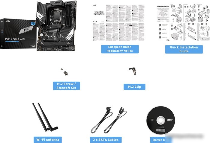 Материнская плата MSI PRO Z790-A WiFi
