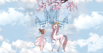 Виниловые обои Citydecor Princess 7 500x260
