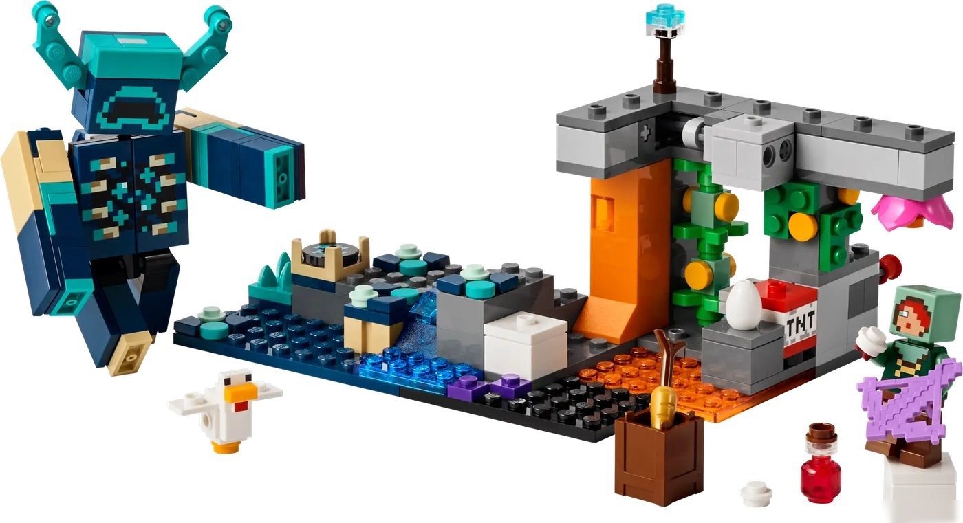 Конструктор LEGO Minecraft Встреча с надзирателем 21274