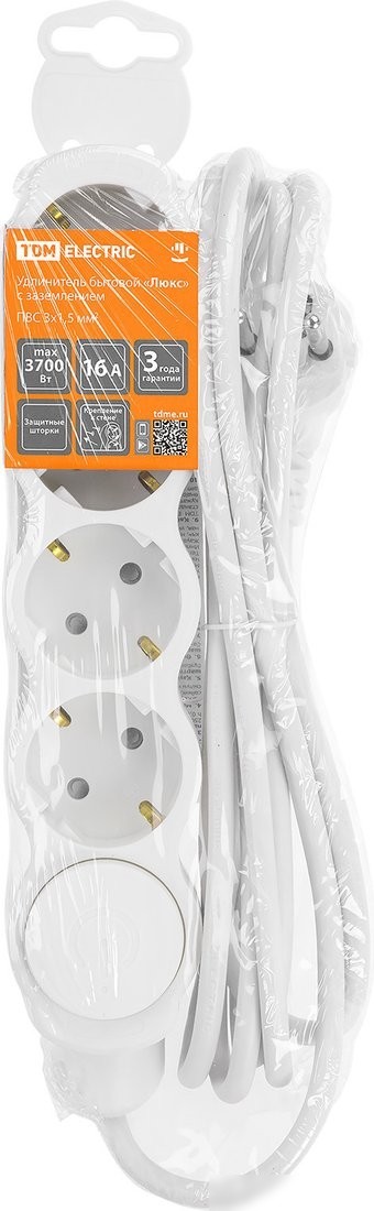 Удлинитель TDM Electric Люкс SQ1303-4072