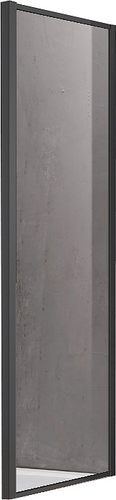 Душевая стенка Aquatek AQ ARI WA 08020BL 80x200 (черный/прозрачное стекло)