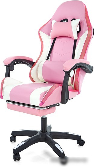 Кресло Jiqiao DG8003 (белый/розовый)