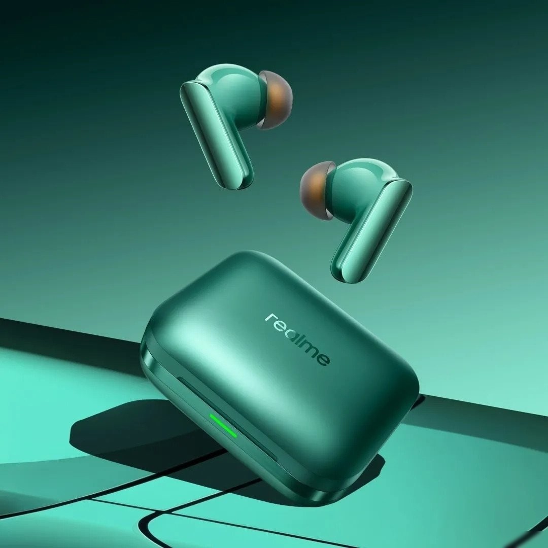 Наушники Realme Buds Air 7 Pro (зеленый)
