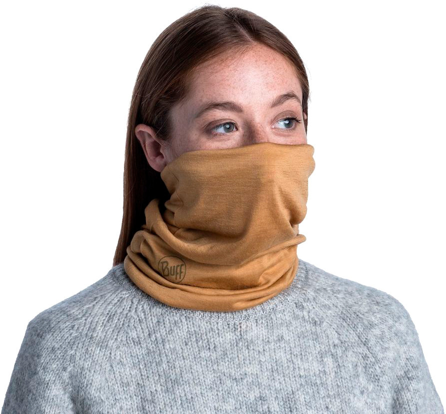 Шарф (бафф) Buff LW Merino Wool Solid Mustard 113010.118.10.00