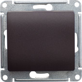 Выключатель проходной Schneider Electric Glossa GSL000861 (шоколад)