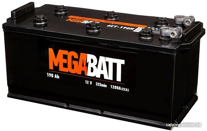 Автомобильный аккумулятор Mega Batt 6CT-190N (190 А·ч) Автомобильный аккумулятор Mega Batt 6CT-190N (190 А·ч)
