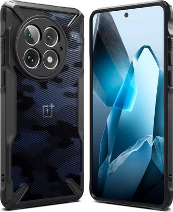 Чехол для телефона Ringke Fusion X для Oneplus 13 Camo Black