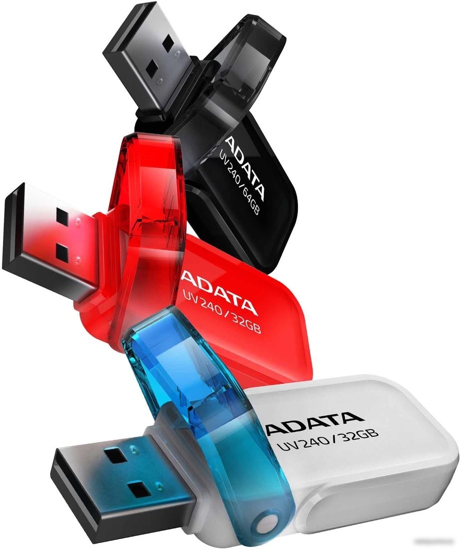 USB Flash ADATA UV240 64GB (черный)