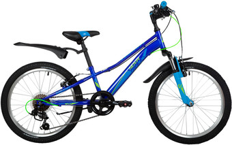Детский велосипед Novatrack Valiant 6.V 20 2022 20SH6V.VALIANT.BL22 (синий)