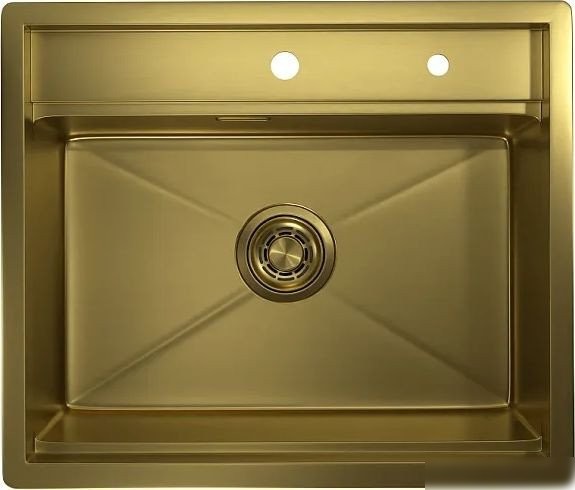 Кухонная мойка Granula Kitchen Space 6051 (золото сатин)