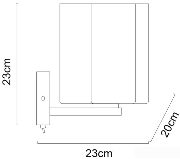 Бра Arte Lamp Serenata A3479AP-1CC