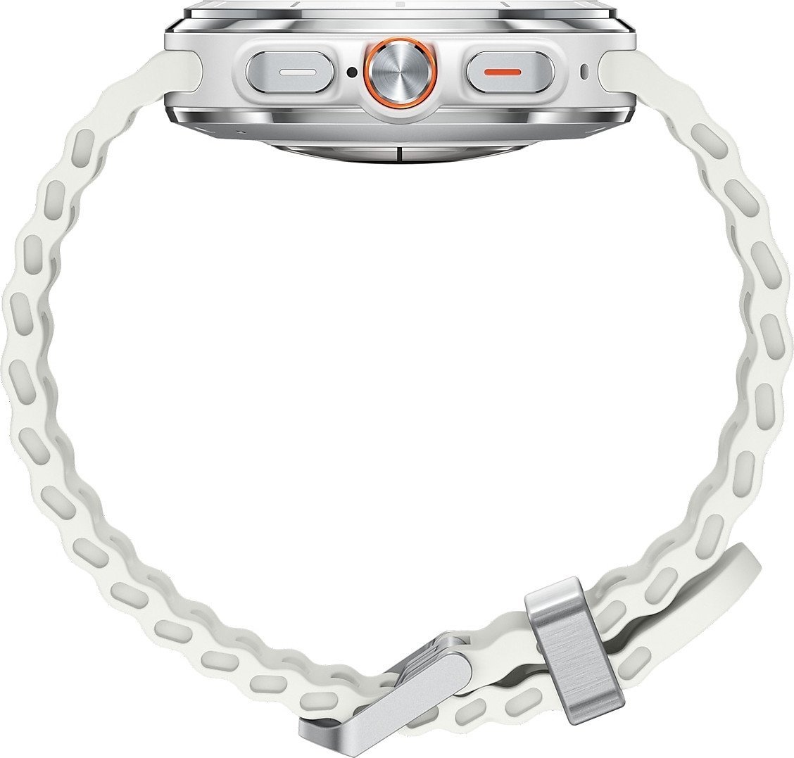 Умные часы Samsung Galaxy Watch Ultra 2025 47 мм LTE (белый титан)