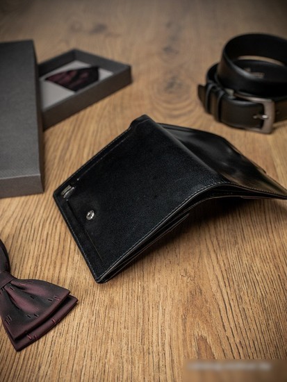 Кошелек Cedar Rovicky PC-102-BAR RFID (черный)