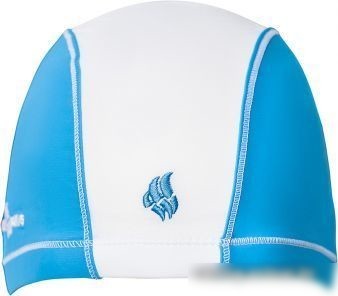 Шапочка для плавания Mad Wave Lycra Doutone (голубой)
