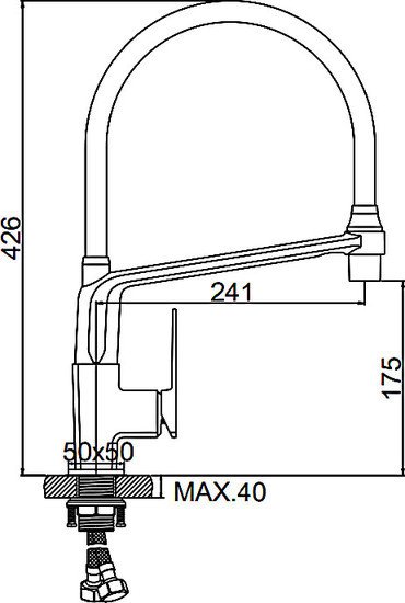 Смеситель Ledeme L4078-2
