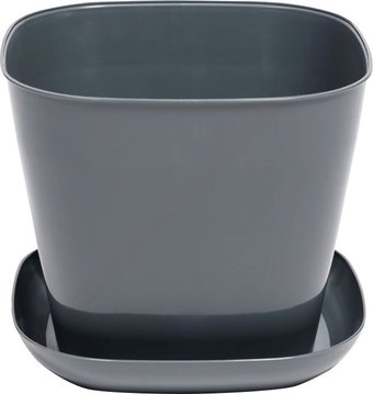 Вазон Violet 383718 (3.7л, серый)